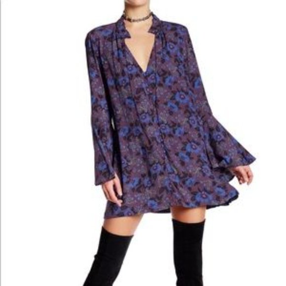 Free People Magic Mystery Tunic Shirt - Picture 1 of 10